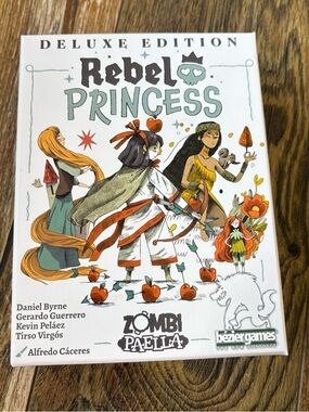 Rebel Princess Deluxe Edition Board Game - New but open box
